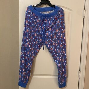 Size large pajama bottoms.